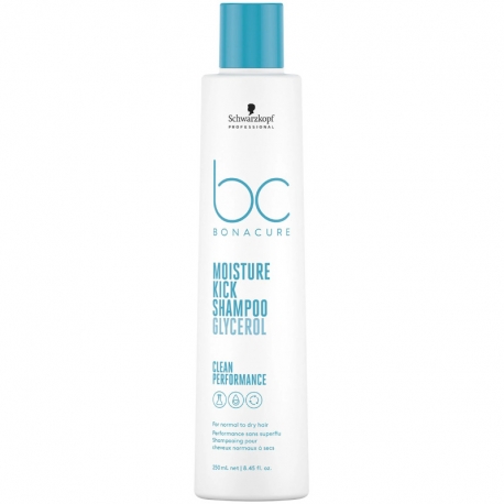 Shampoing vegan pour cheveux secs MOISTURE KICK BC BONACURE