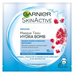 Masque tissu hydratant repulpant Hydra Bomb 
