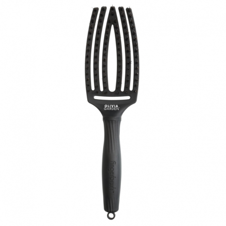 Brosse Care Iconic Médium sanglier et nylon Finger Brush