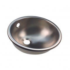 Cuvette en inox satiné  
