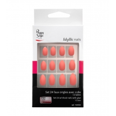 Kit de faux ongles avec colle Idyllic Nails 