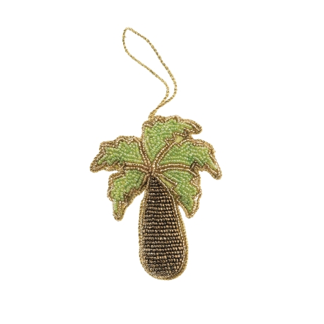 Décoration perles palmier