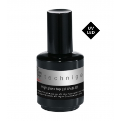 Gel de finition ultra brillant High gloss top gel UV et LED Technigel