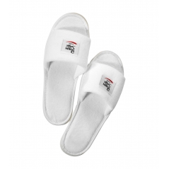 Paire de mules blanches en éponge