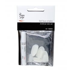 Set faux ongles ponce et colle