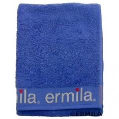 Serviette éponge bleue 