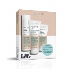 Routine 3 produits pour boucles serrées et cheveux frisés Curls Re/start