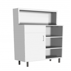 Meuble caisse Modula S