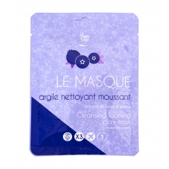 Masque argile nettoyant moussant Les routines masques