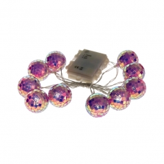 Guirlande lumineuse lilas