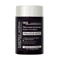 Poudre de microfibres de kératine