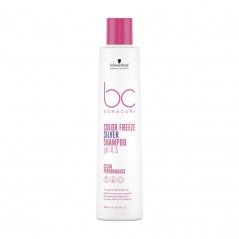 Shampoing argent pour cheveux colorés COLOR FREEZE BC BONACURE