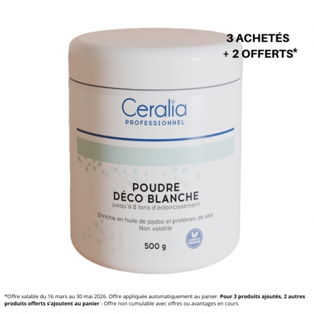 Poudre décolorante blanche