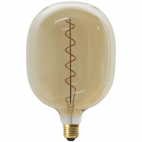 Ampoule ovale ambrée à filament 