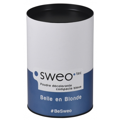 Poudre décolorante compacte bleue Sweo Tec