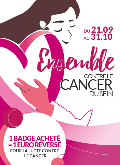 Badge Octobre rose 2024